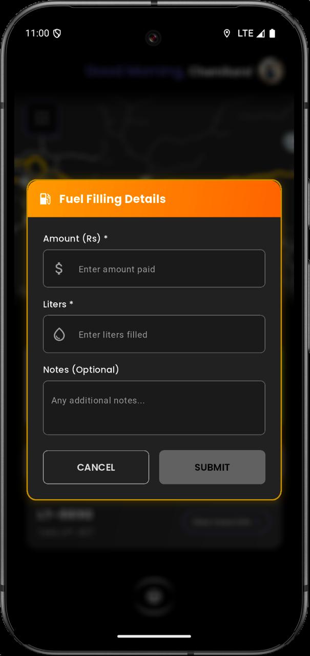 Fuel Filling Form